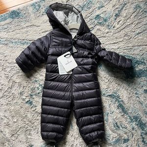 Moncler Baby Boy Snowsuit Navy 9/12 Months